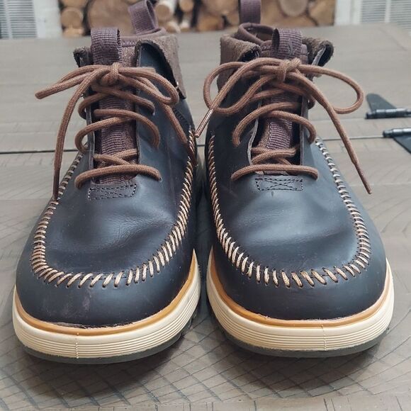 Chaco Leather Dixon Mid Casual Boots Java Size 8.5 main image 5